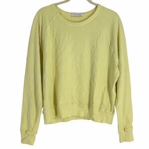 Daydreamer Yellow Crewneck Sweatshirt Size Small